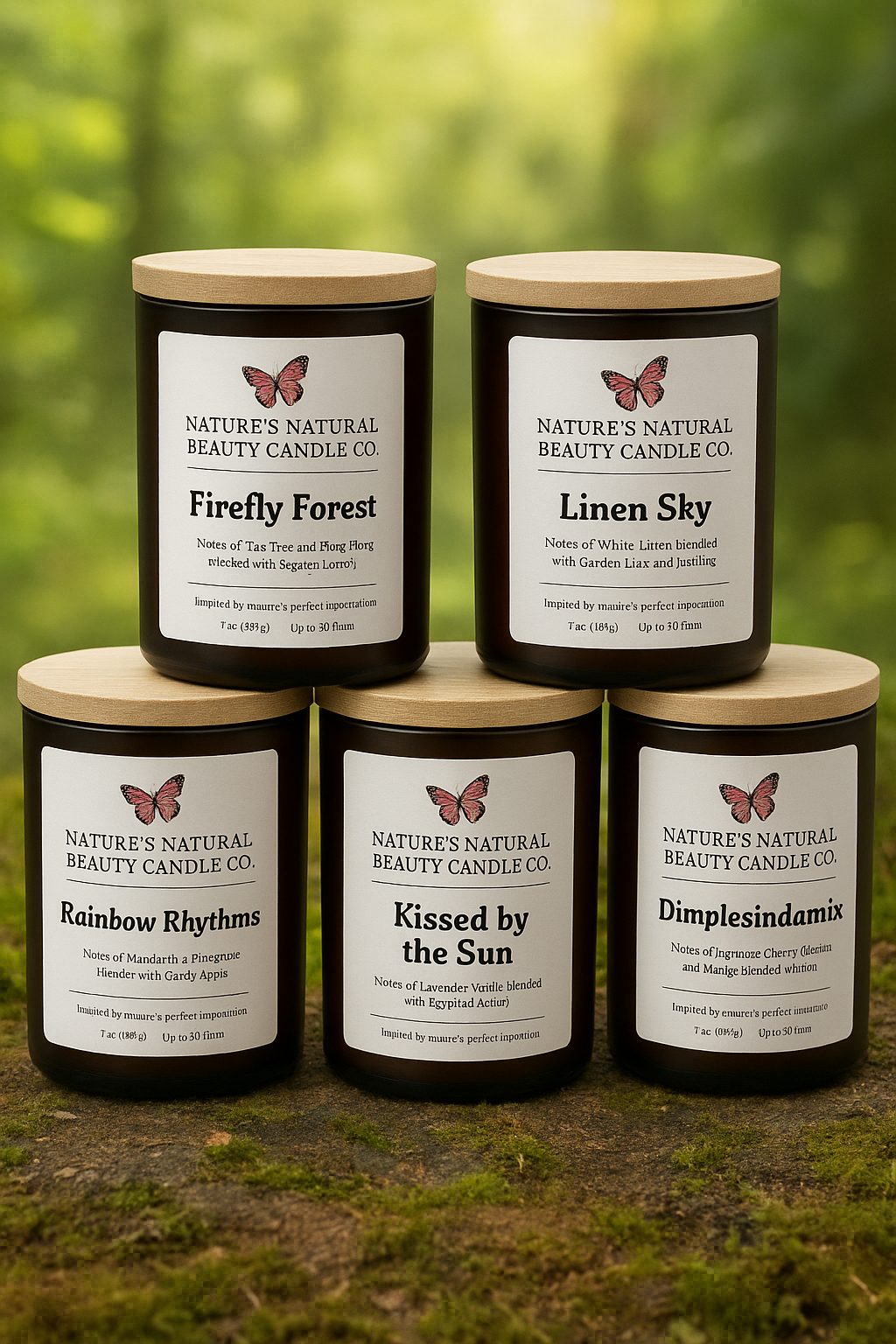 Dimplesindamix  Scented Candle