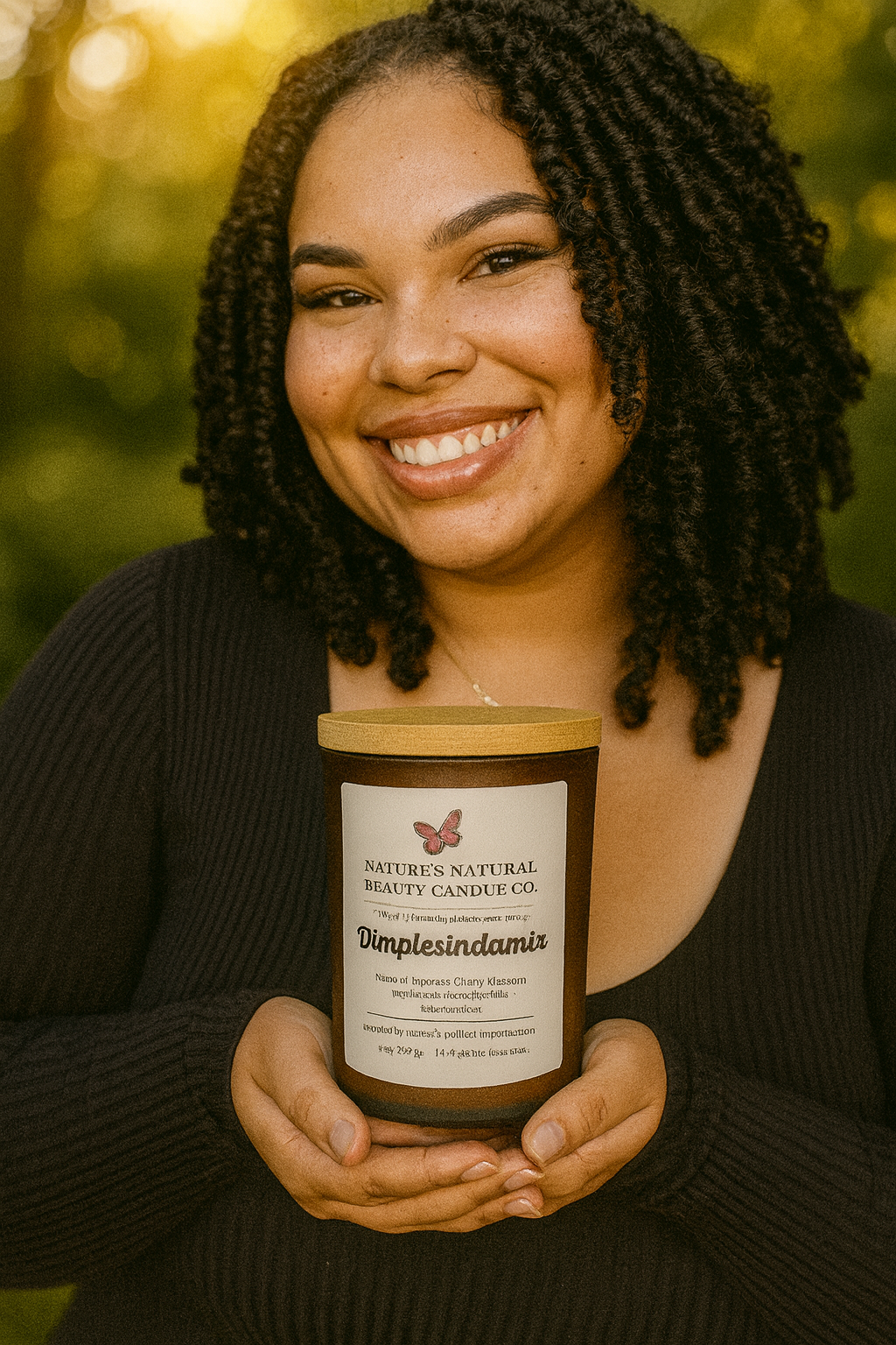 Dimplesindamix  Scented Candle