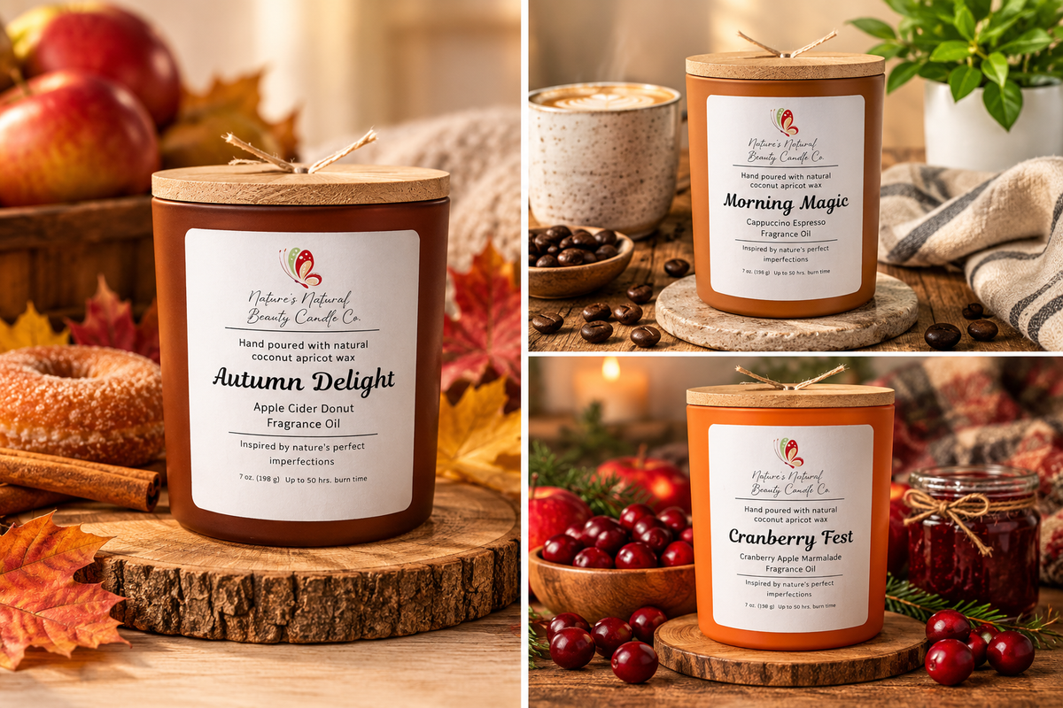 Fall Scented Candle - Autumn Delight