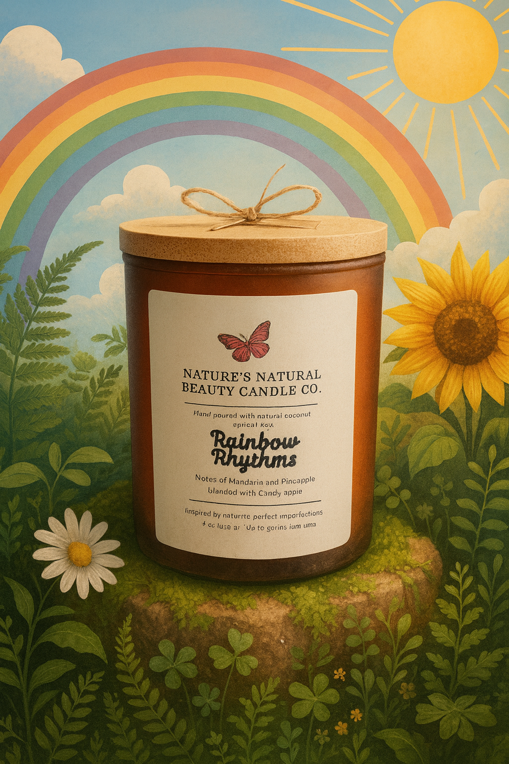 Rainbow Rhythms Scented Candle